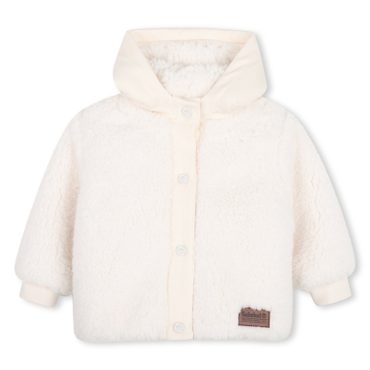 Cardigan à capuche ivoire, TIMBERLAND