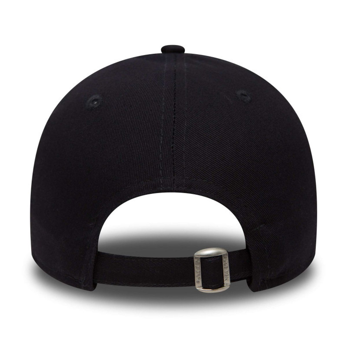Casquette League Basic 9Forty en coton marine unie avec une coupe strapback et des inscriptions ""NY"" brodées marine, NEW ERA