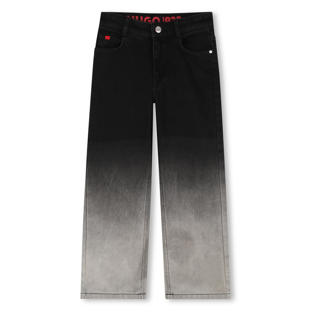 Pantalon en denim stone pulverisation, HUGO KIDSWEAR