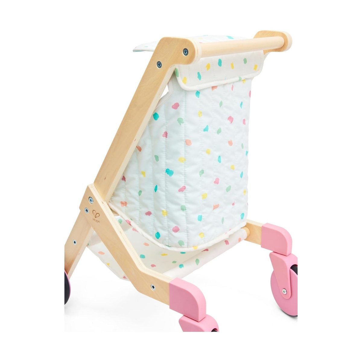 Poussette de poupée "Sweet Walks" en bois multicolore, HAPE