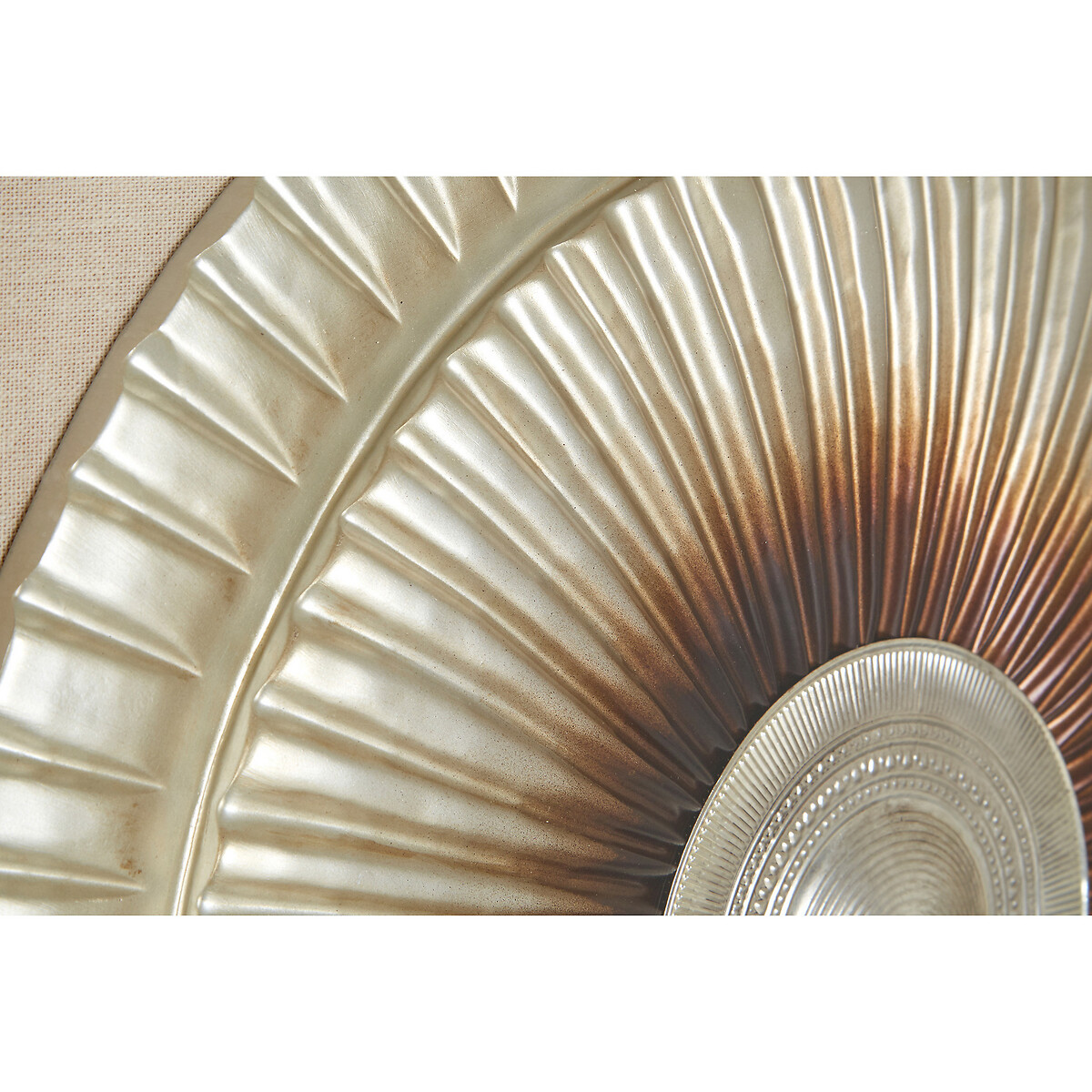 Silver Round Carving Framed Wall Art brown, FIFTY FIVE SOUTH