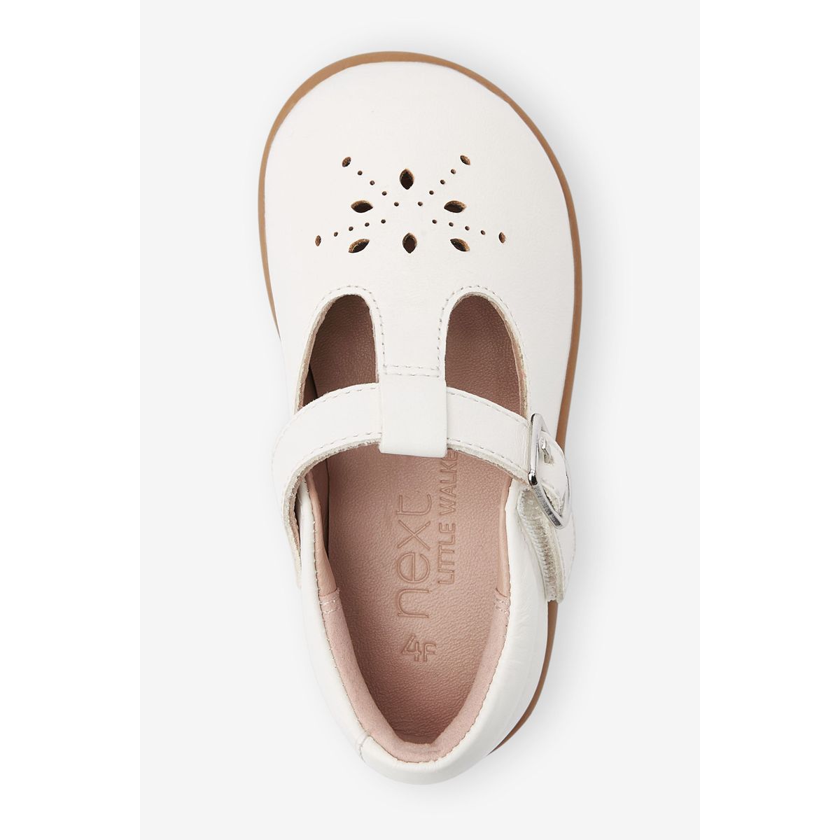 Chaussures salomés premiers pas large blanc, NEXT