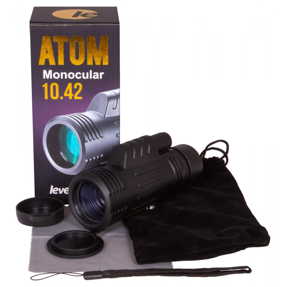 Atom 10x42 monoculaire couleur unique, LEVENHUK
