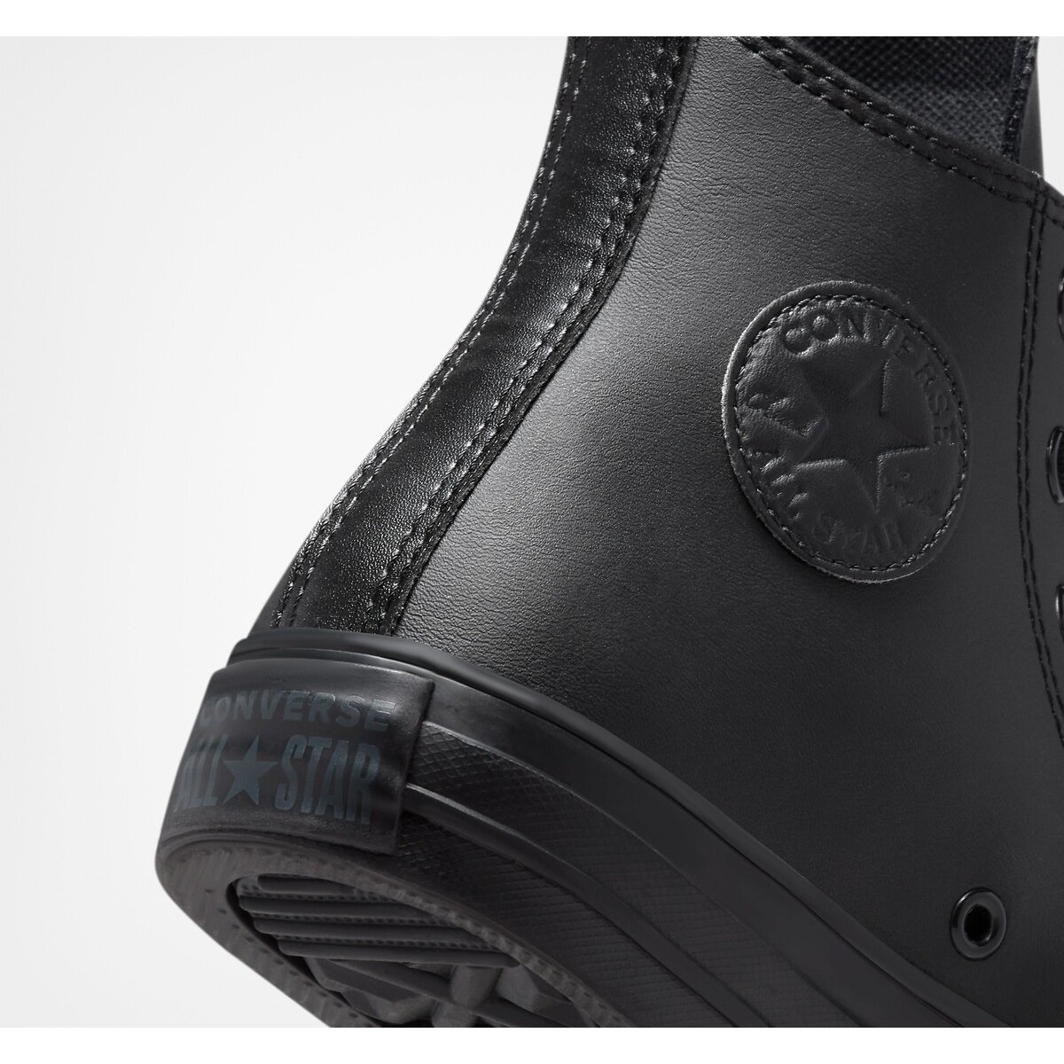 Scarpe da ginnastica CHUCK TAYLOR ALL STAR FOUNDATIONAL LEATHER nero , CONVERSE