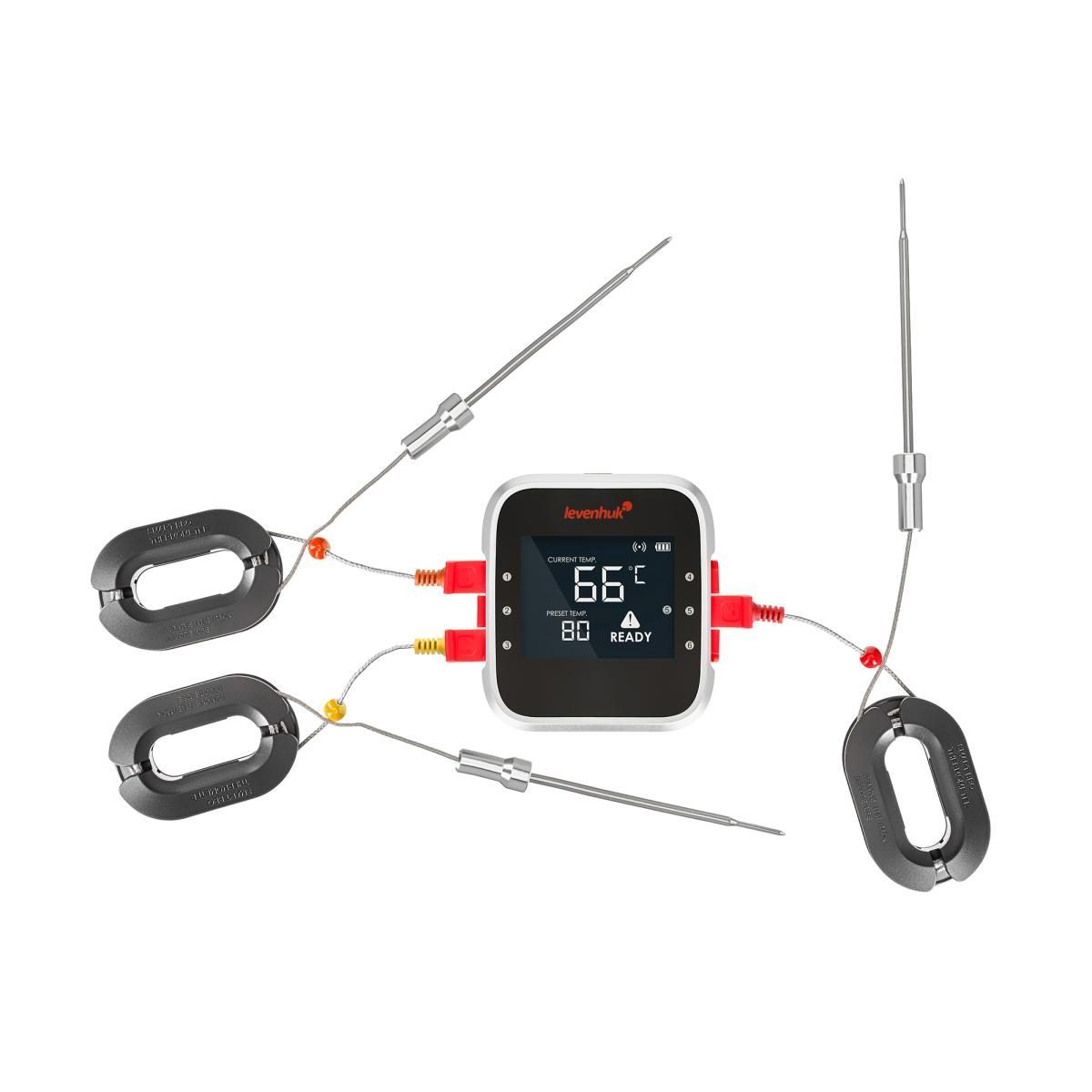 Thermomètre à viande Levenhuk Wezzer Grill BT20 couleur unique, LEVENHUK