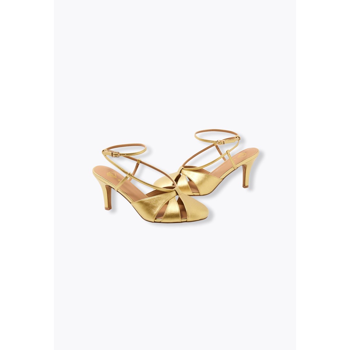 Escarpins dorés slingback coloration dorée, PROMOD