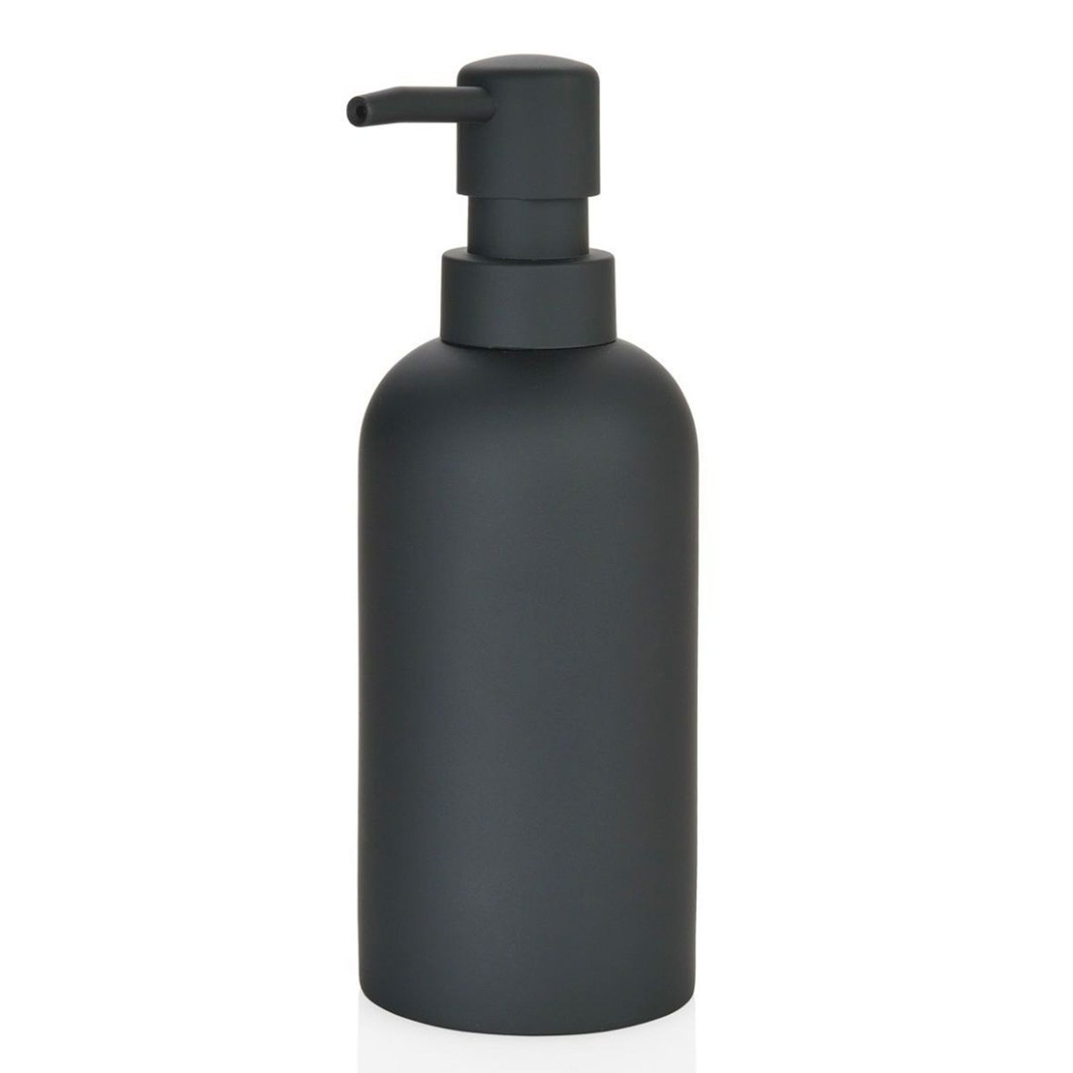 Distributeur de savon polyrésine noir mat noir, WADIGA