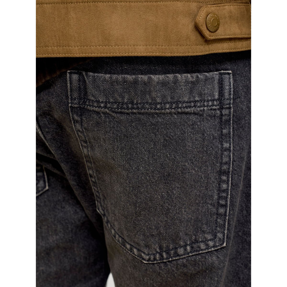 Jean Coupe Décontractée black denim, JACK & JONES