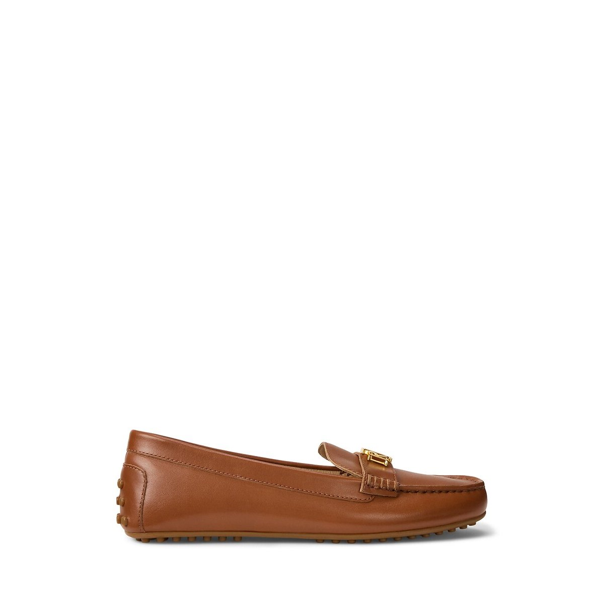 Mocassins en cuir Barnsbury tan, LAUREN RALPH LAUREN