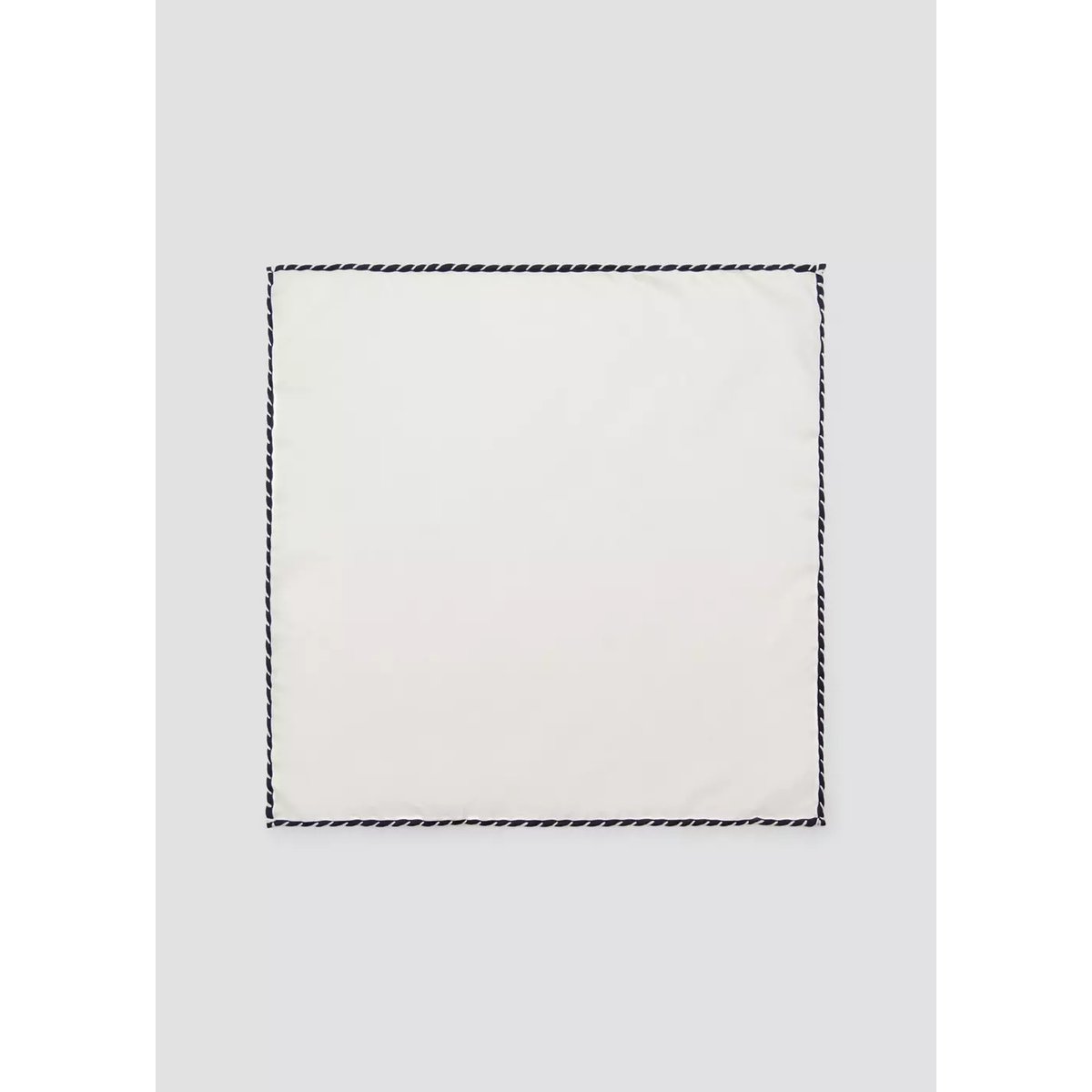 Foulard 100 % soie blanc, MANGO MAN