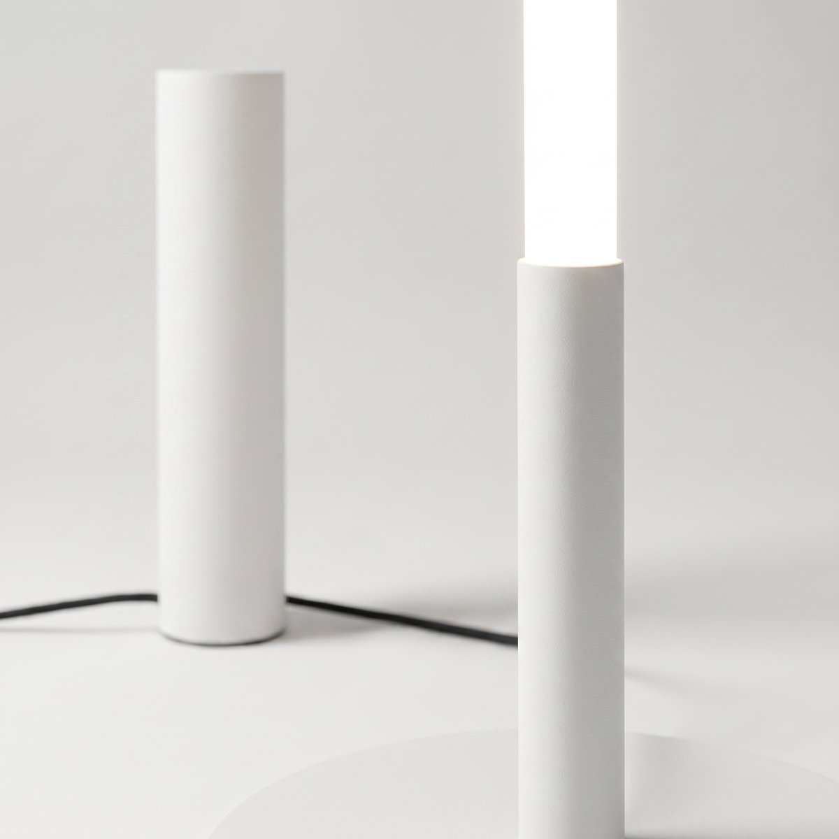Lampadaire Blanc LED 1 Trang blanc, EDEN