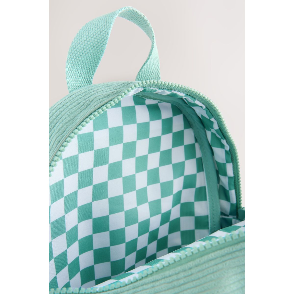 Petit sac à dos cordon vert sauge, NEXT