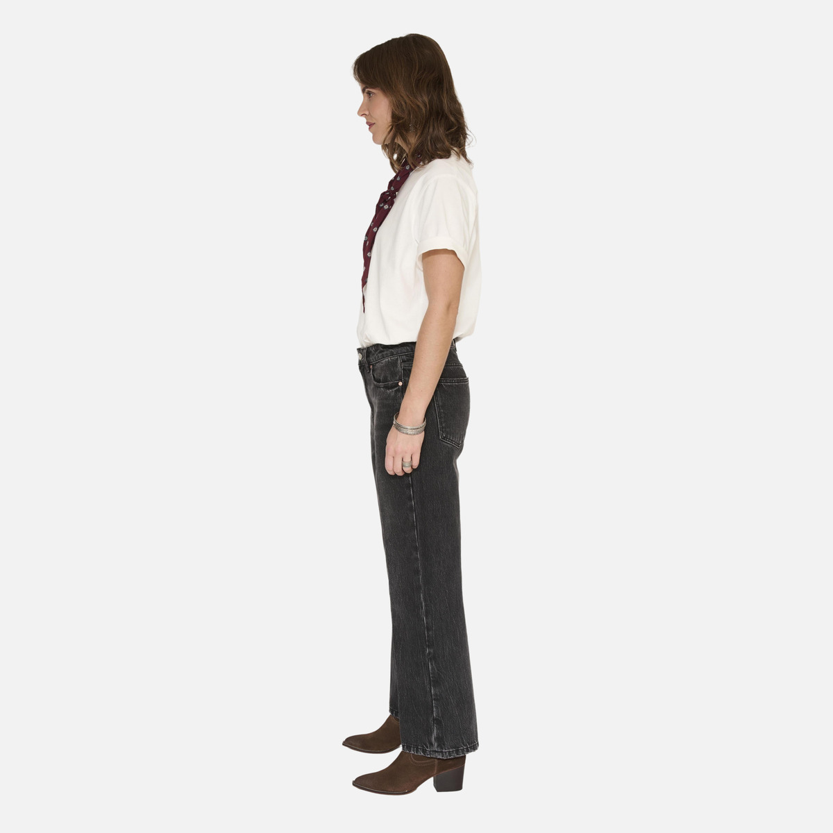 Jean THE MORRISON BLACK DENIM black - shiloh wash, MKT STUDIO