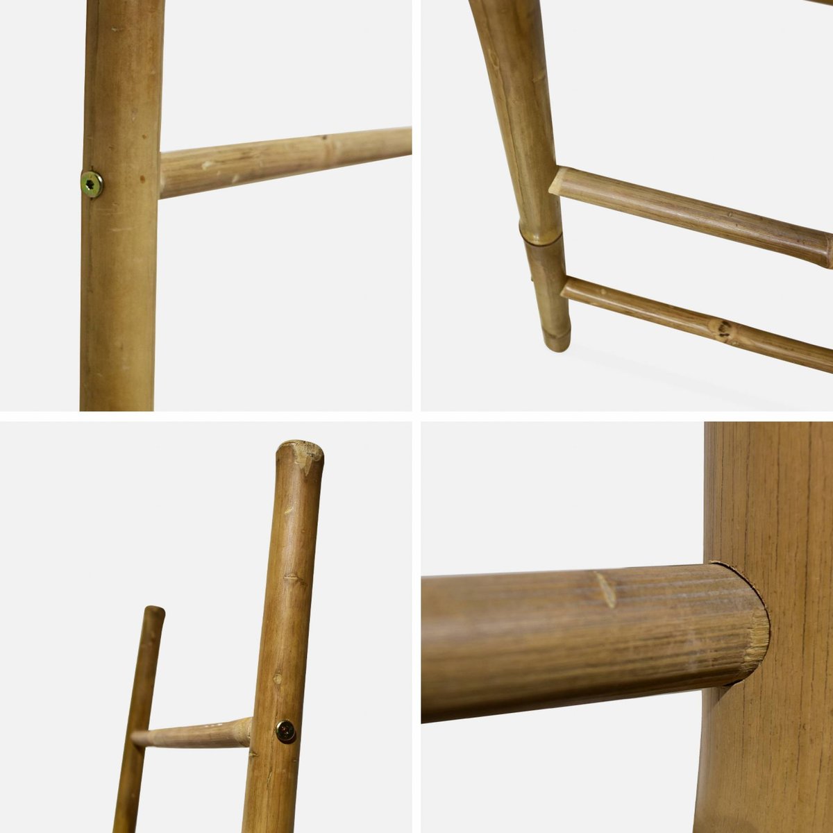 Echelle décorative bambou 6 barreaux FIDJI naturel, SWEEEK