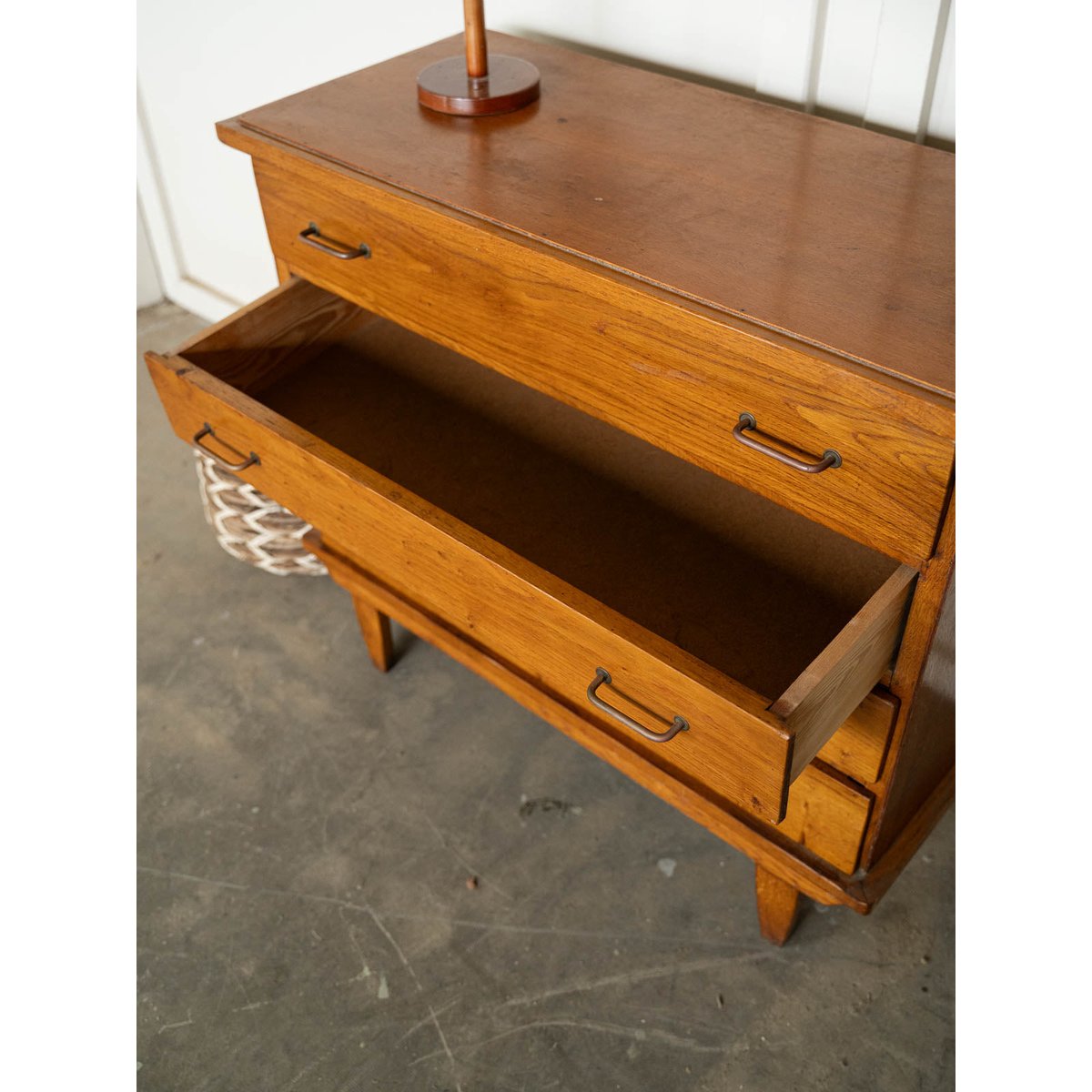 Commode années 50 Olga N°1103 - Bon état bois clair, DEBONGOUT