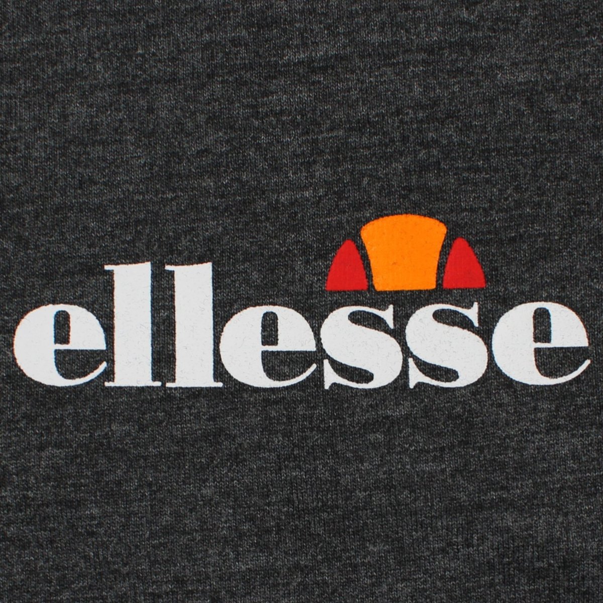 T-shirt manches courtes, col rond LOGO noir, ELLESSE