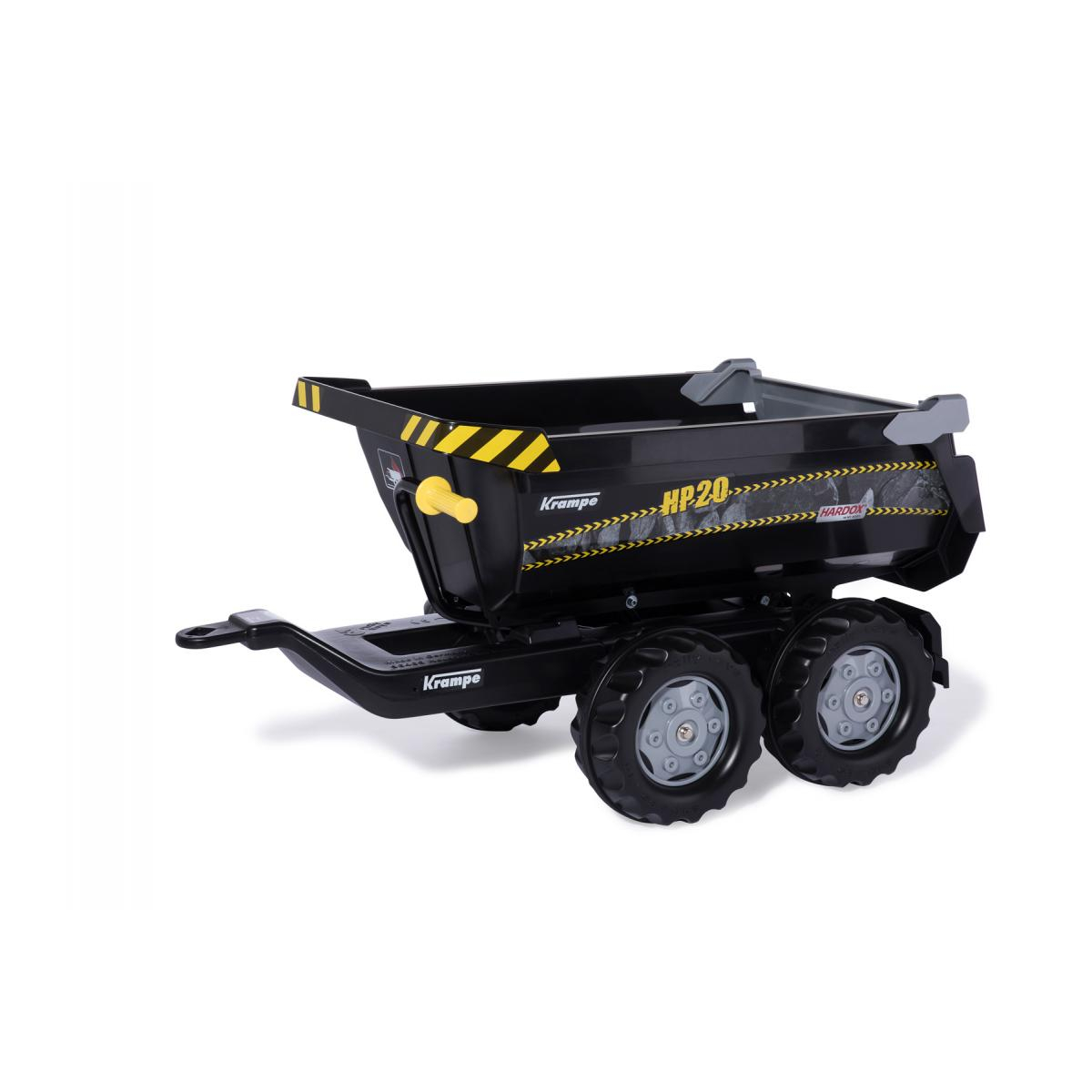 Remorque rollyHalfpipe Krampe HP20 noir, ROLLY TOYS