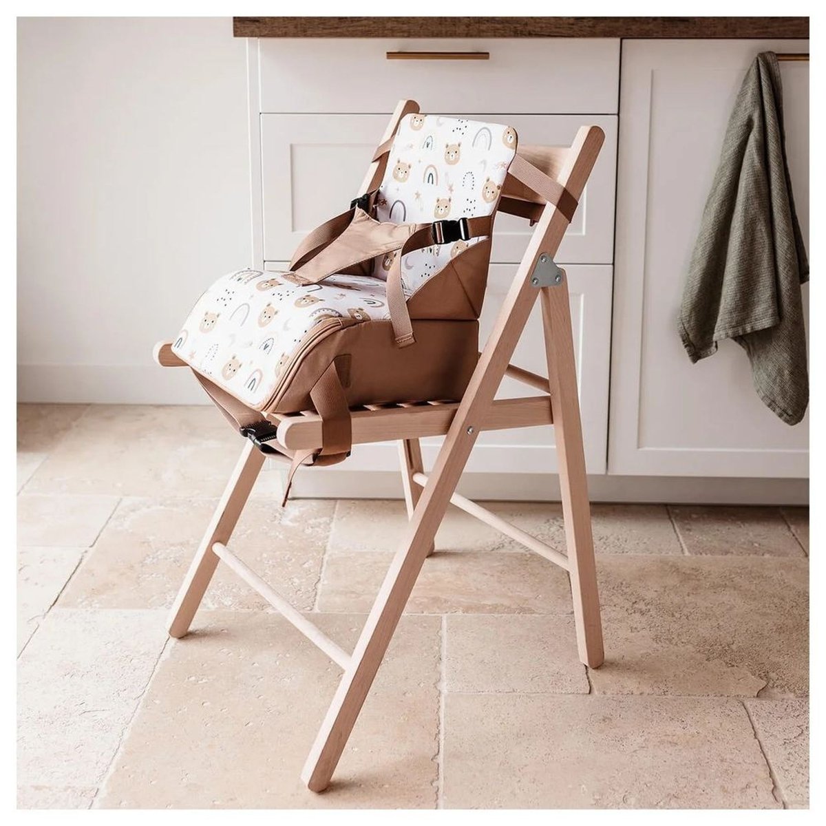 Réhausseur pour chaise bébé nomade camel, TINEO