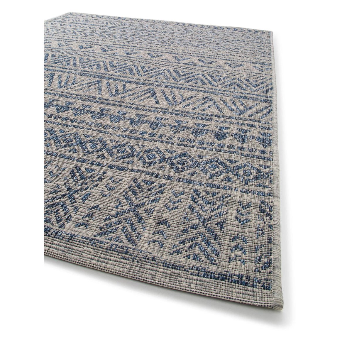 Tapis d'extérieur & intérieur CLEO bleu, BENUTA