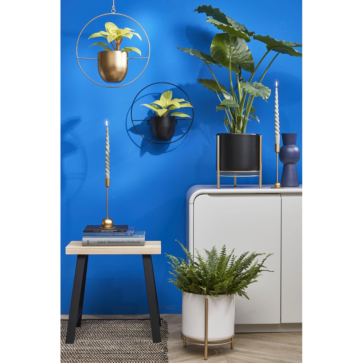 Tabouret PLANO marron clair, MICA DECORATIONS