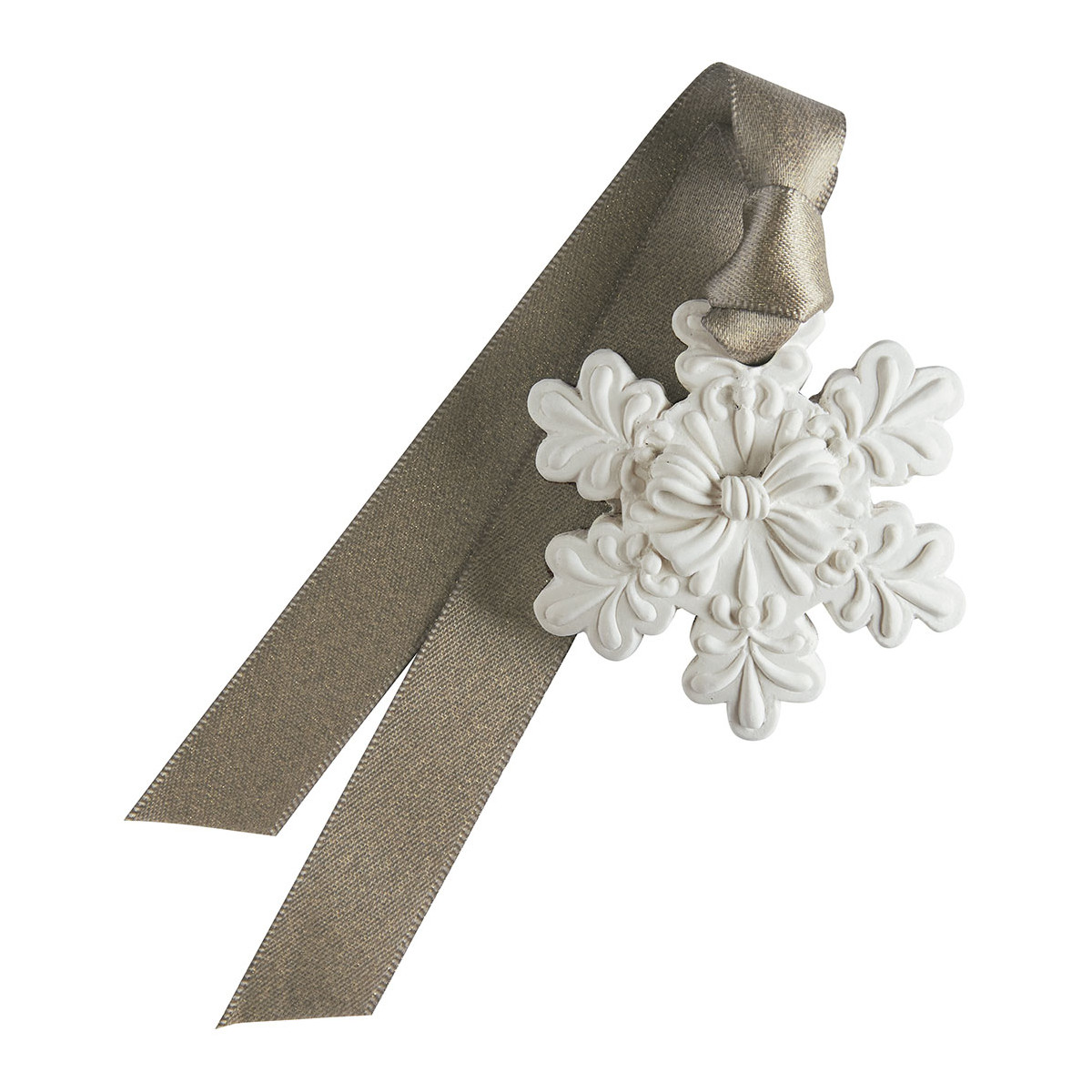 Pochon 3 décors parfumés Musc Irisé RUBANS DE FÊTE blanc, MATHILDE M