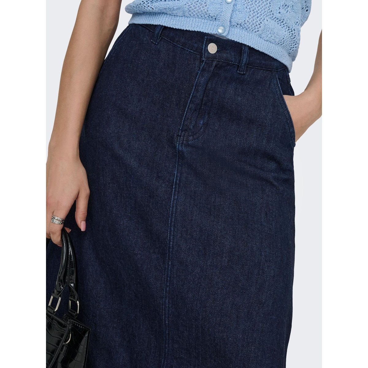 Jupe En Denim dark blue denim, ONLY