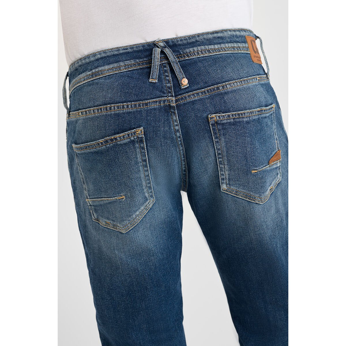 Jeans droite 800/12, longueur 34 blue, LE TEMPS DES CERISES