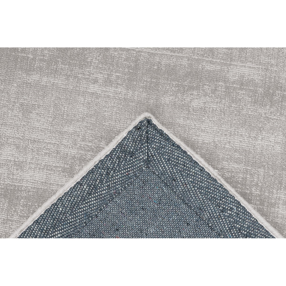 Tapis moderne en soie de bambou UPTOWN argent, NOVATREND