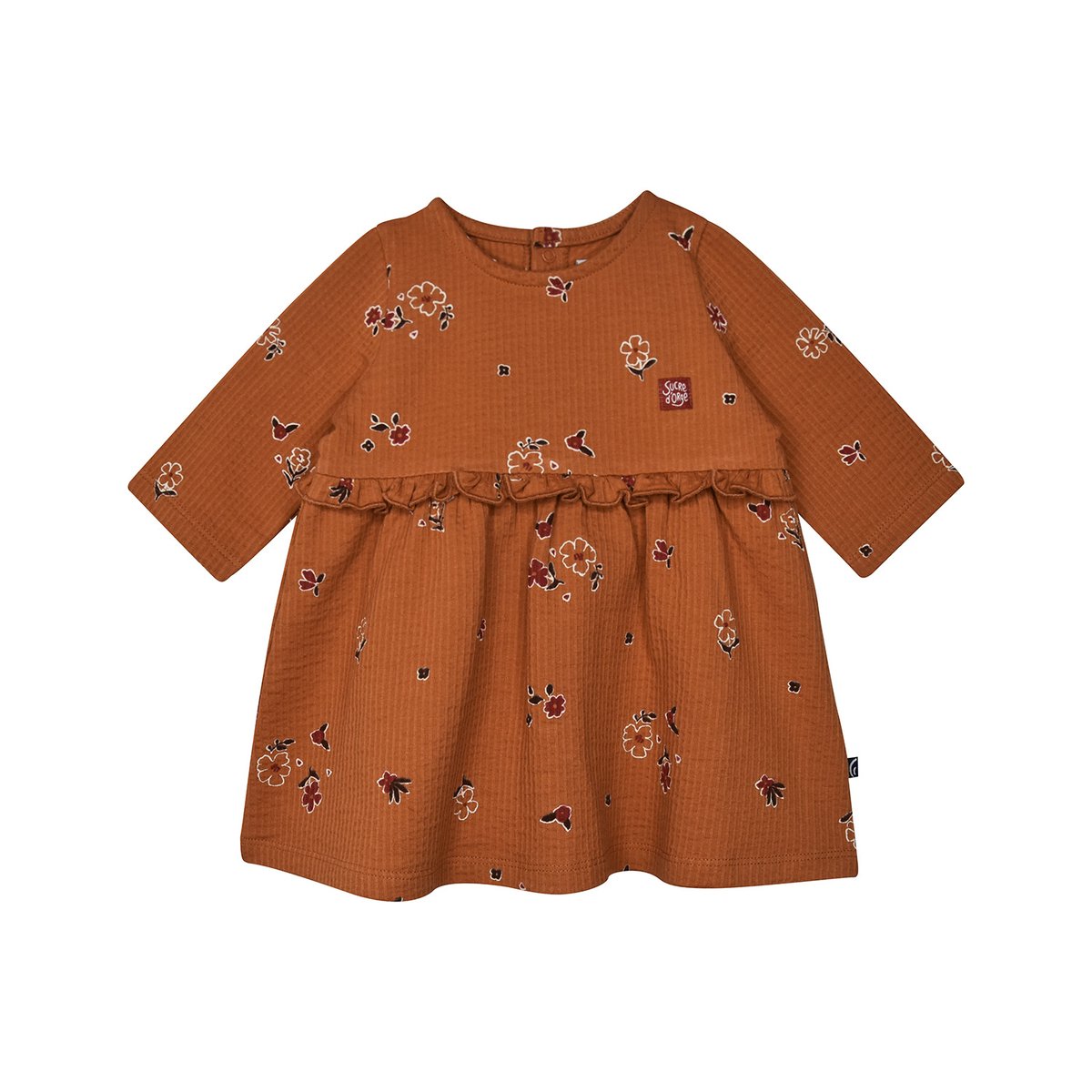 Robe collants sylvia maille manches longues orange, SUCRE D'ORGE