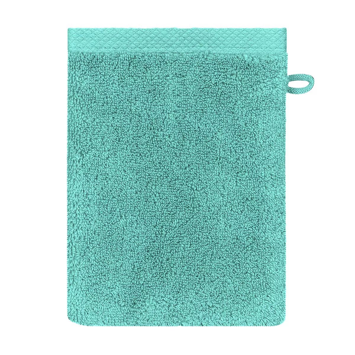 Gant de toilette pur coton ELEA curacao, GARNIER-THIEBAUT