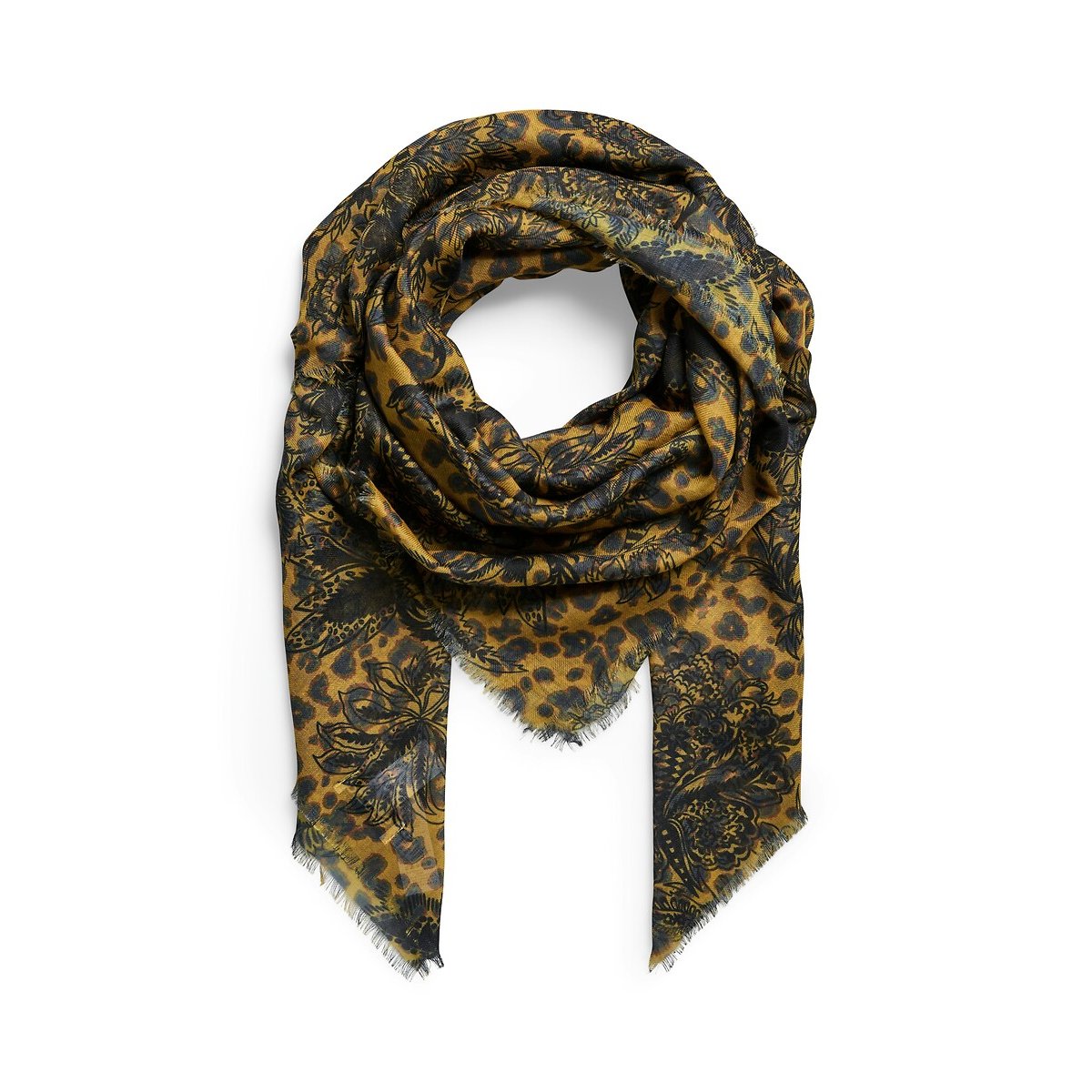 Foulard Chailey moutarde, PIECES