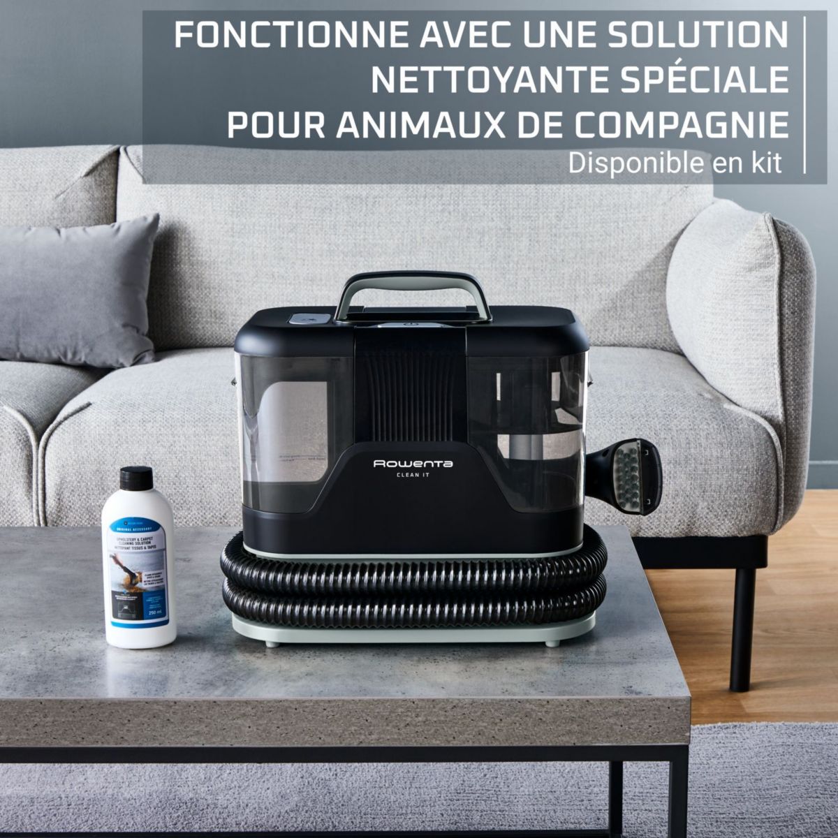 Nettoyeur détacheur IN5021F0 Clean IT Pet couleur unique, ROWENTA