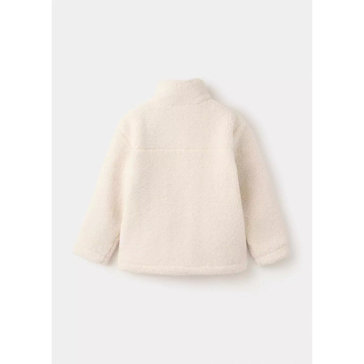 Manteau effet moutonné boutons écru, MANGO KIDS