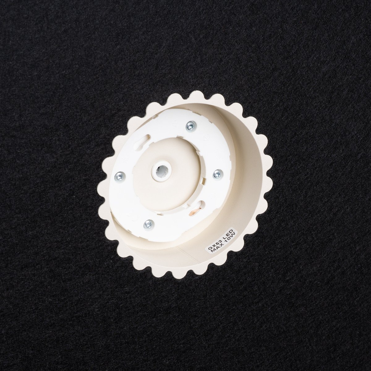 Suspension Feutre Beige Gx53 1 OVO beige, EDEN
