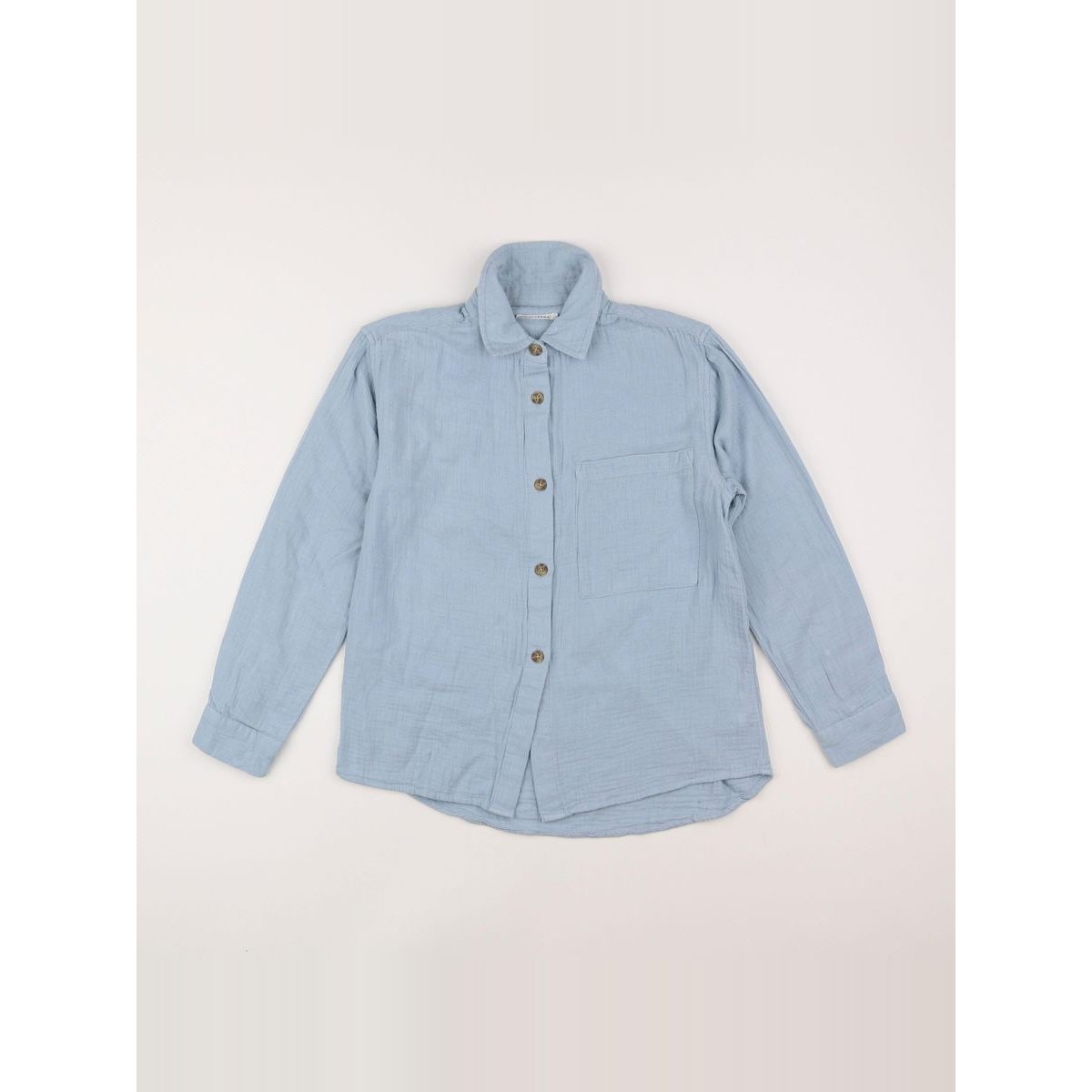 Chemise - Très bon état bleu, MONOPRIX