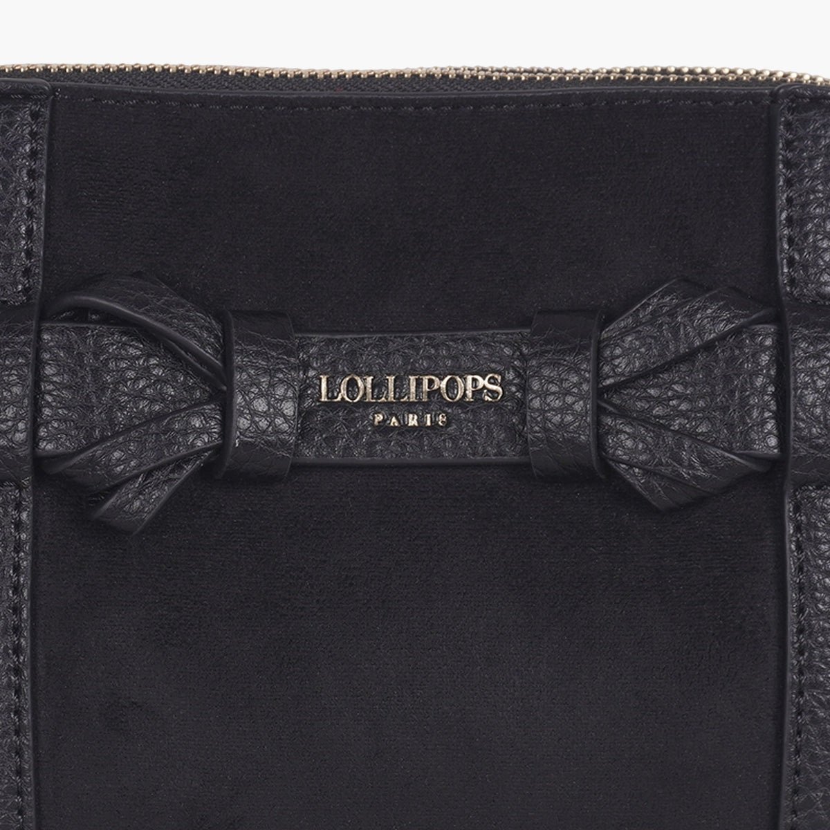 Petit sac multi poches  Taja noir,doré, LOLLIPOPS