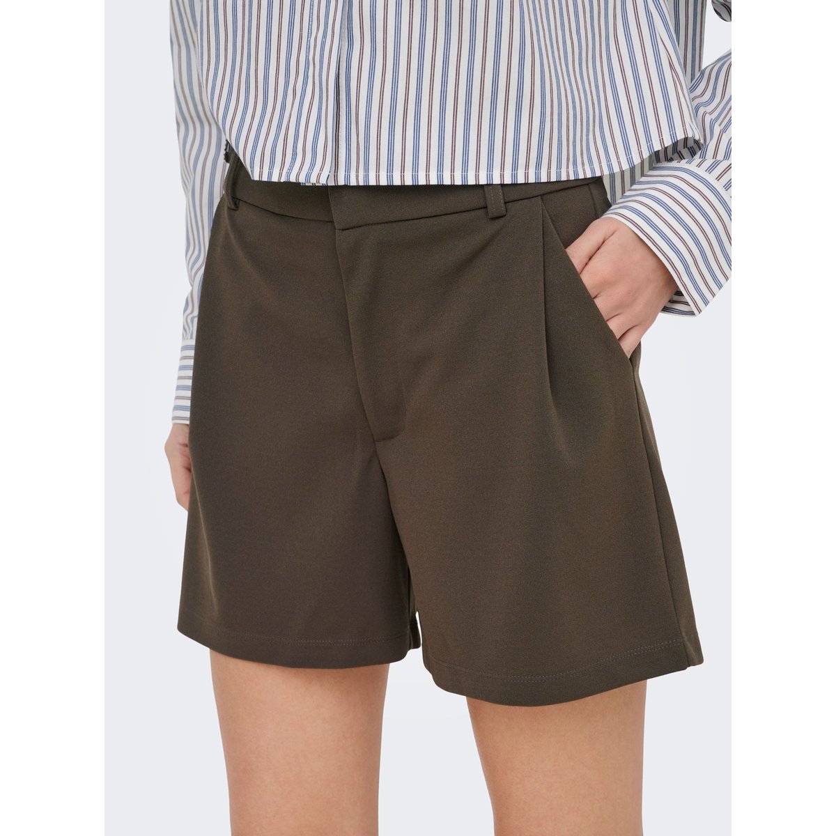 Short marron - chocolate brown 1, JDY