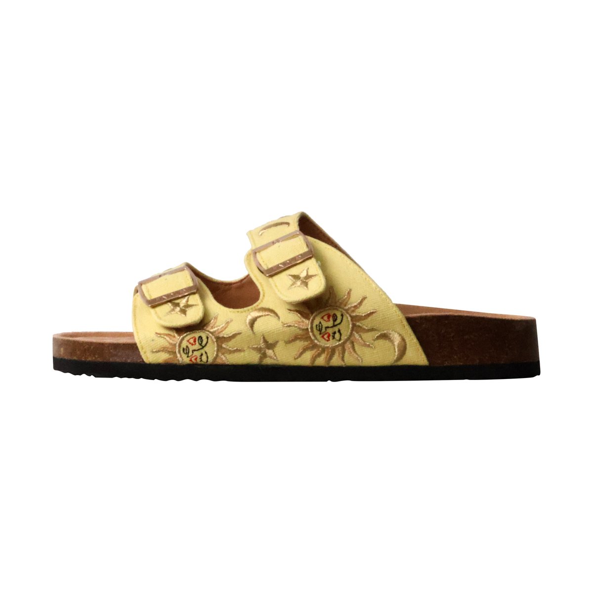 Mules à Enfiler Paris jaune, ENZA NUCCI