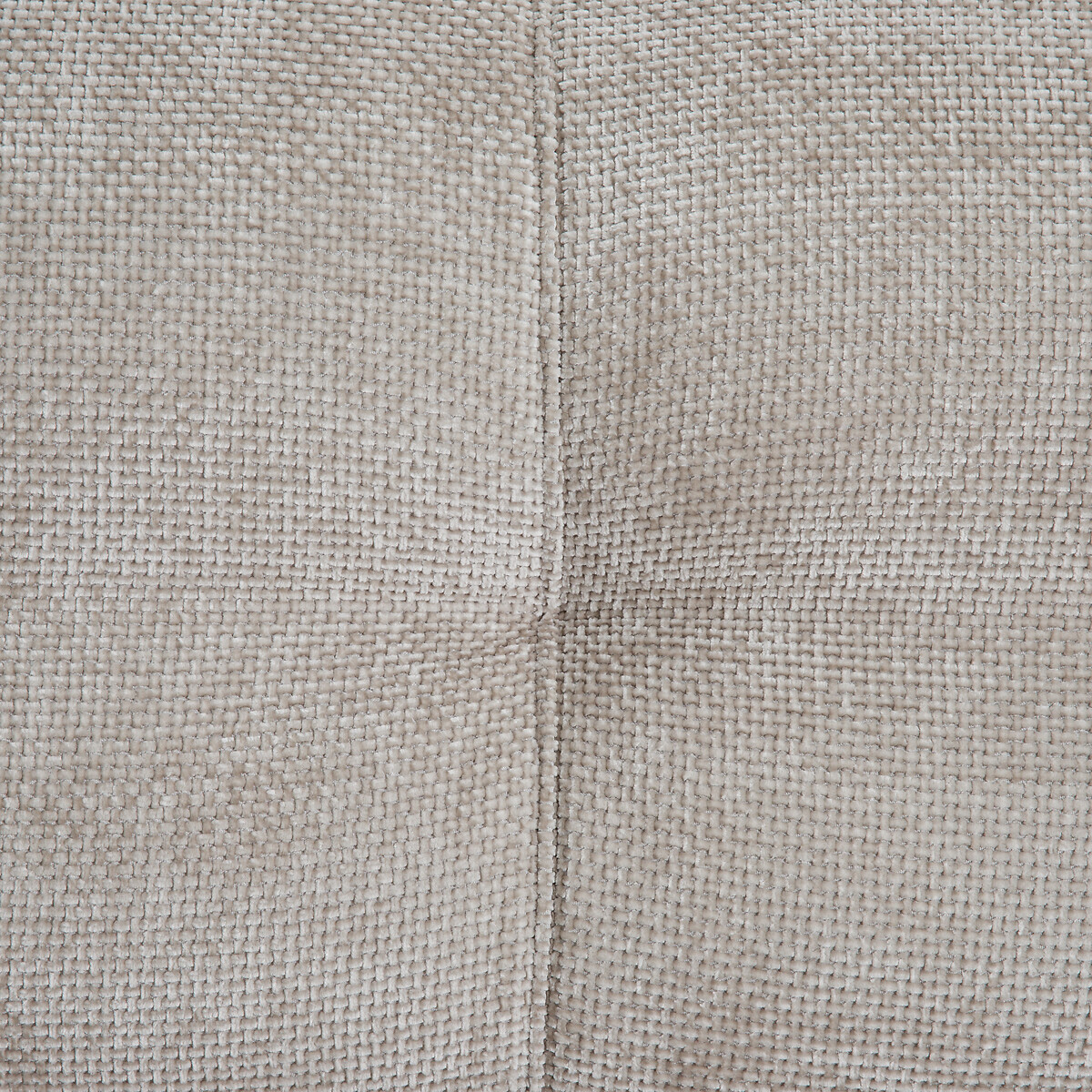 Canapé chenille croisée, 2, 3 ou 4 places, SIMONE taupe, LA REDOUTE INTERIEURS