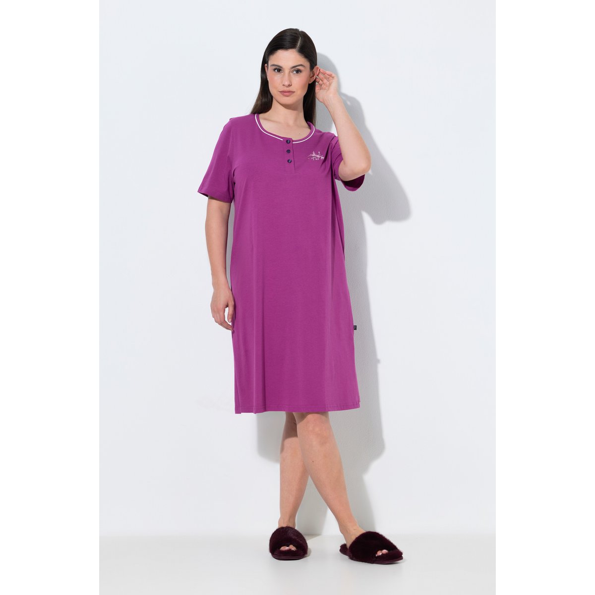 Lot de 2 chemises de nuit / grands T-shirts baie, ULLA POPKEN