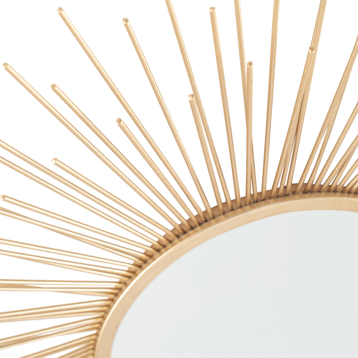 80cm Gold Starburst Round Wall Mirror gold-coloured, ÉDITÉ
