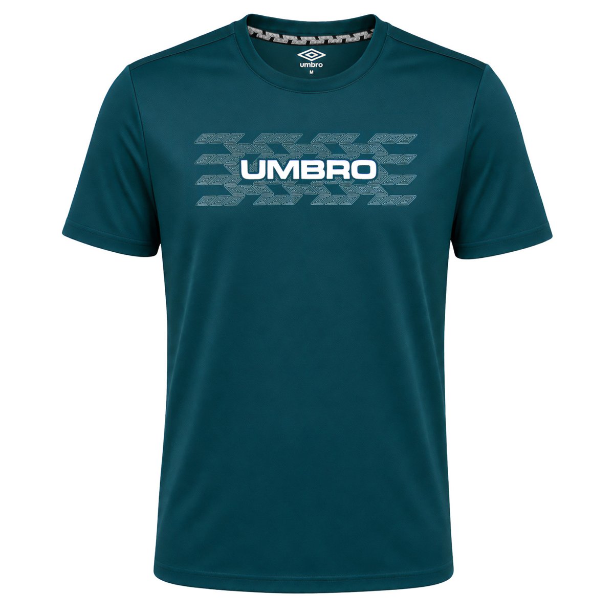 Tee Shirt regular fit vert/blanc, UMBRO