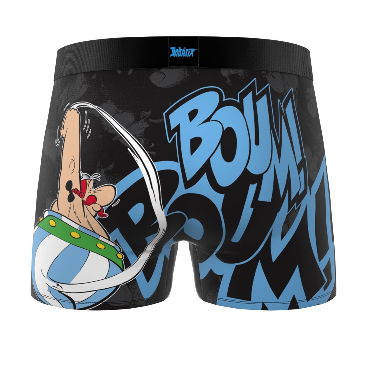 Lot De 3 Boxers Asterix jaune/rouge/noir/bleu, FREEGUN