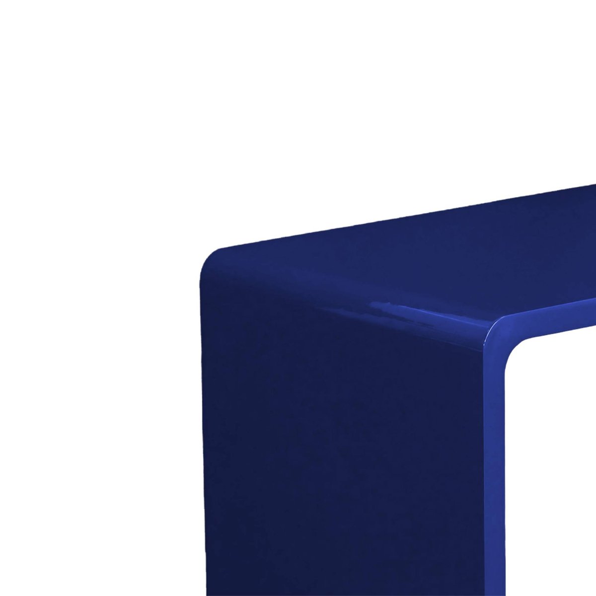 Tables gigognes finition glossy NOLA crème, SWEEEK