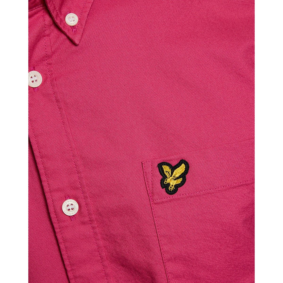 Chemise manches courtes rose dahlia, LYLE & SCOTT