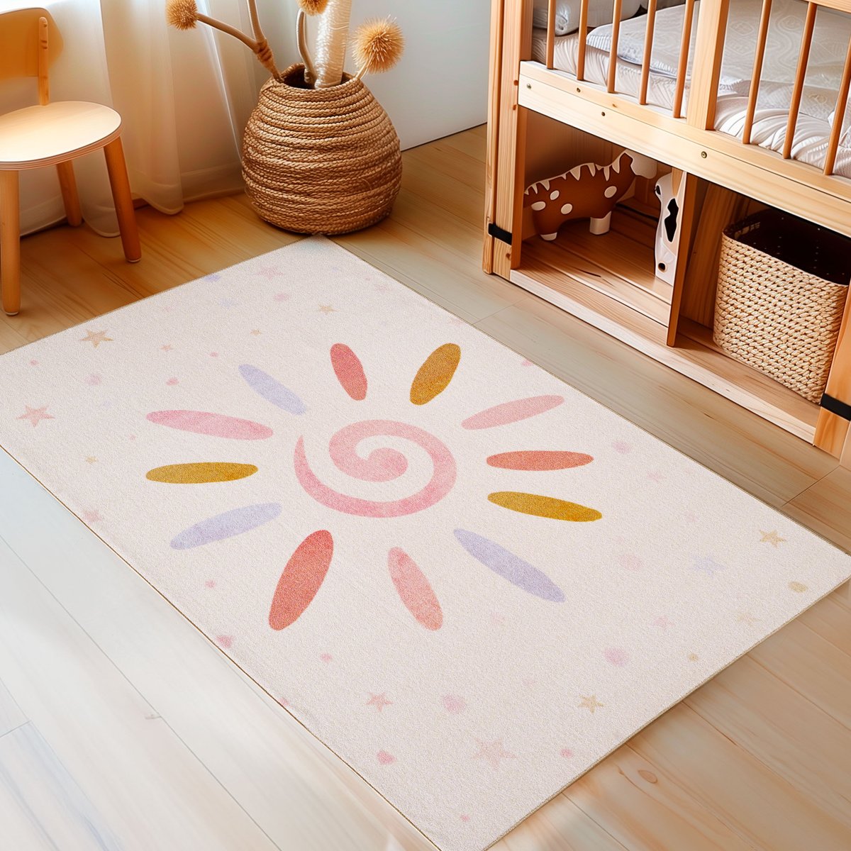 Tapis enfant étoile PLAY creme, NAZAR RUGS