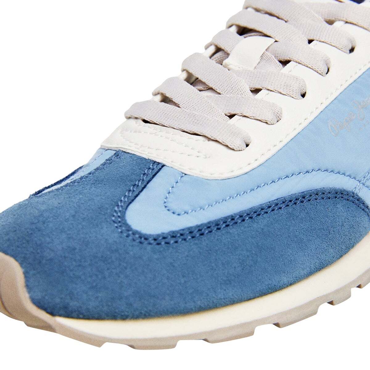 Winslow - Baskets Combinées bleu soho, PEPE JEANS