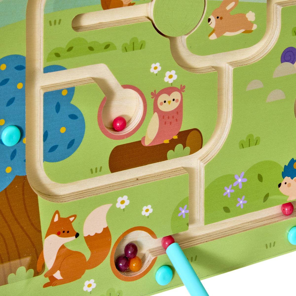 Jeu labyrinthe magnétique pour enfant NINO multicolore, ATMOSPHERA FOR KIDS