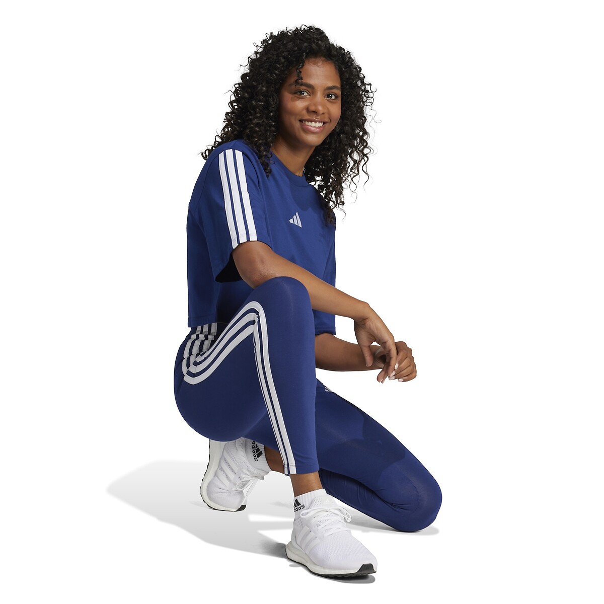 Legging Essentials 3-Stripes bleu marine, ADIDAS SPORTSWEAR