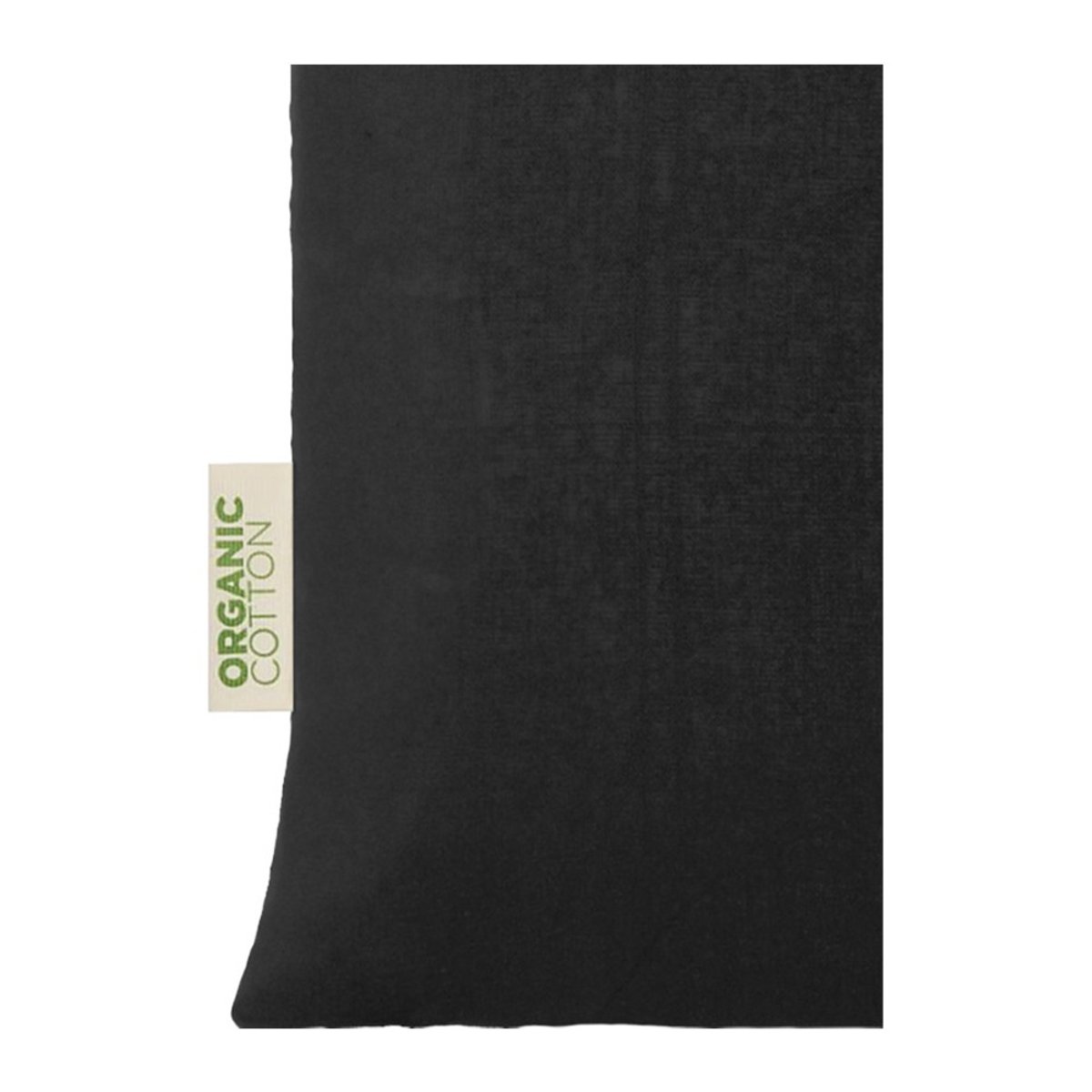 Tote bag en coton bio ODISHA noir, FLOSO